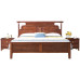 Modern Luxury Chinese Double Bed with Storage Box