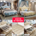 European Bed King Size Bedroom Princess Bed Carved Flower Bed Simple European Wedding Bed Furniture Combination European Bed King Size Bedroom Princess Bed Carved Flower Bed Simple European Wedding Bed Furniture Combination