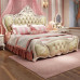 European Bed King Size Bedroom Princess Bed Carved Flower Bed Simple European Wedding Bed Furniture Combination European Bed King Size Bedroom Princess Bed Carved Flower Bed Simple European Wedding Bed Furniture Combination