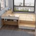 Small Single Bed Lounger Desk Storage Bed Footprint Space Saver Combination Customized Children Bed