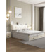 Modern minimalist 180cm double bed storage box luxurious tatami buttercream style bedroom Modern minimalist 180cm double bed storage box luxurious tatami buttercream style bedroom
