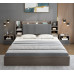 Modern Minimalist High Box Storage Bed for Small Master Bedroom Two People 180cm Tatami Style Wood Bed Modern Minimalist High Box Storage Bed for Small Master Bedroom Two People 180cm Tatami Style Wood Bed