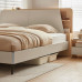 Modern Minimalist Box Frame Storage Bed Master Bedroom Home 150cm Double Bed