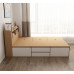 Scandinavian High Box Storage Bed 120cm Single 150cm Master Bedroom Double Bookshelf Bed With Drawers Japanese Tatami Storage Scandinavian High Box Storage Bed 120cm Single 150cm Master Bedroom Double Bookshelf Bed With Drawers Japanese Tatami Storage