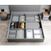 Modern minimalist side opening high storage bed for small space 180cm master bedroom new storage for two Modern minimalist side opening high storage bed for small space 180cm master bedroom new storage for two