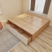 Small Apartment Multipurpose Bed Wardrobe Storage Drawers Platform Bed 120cm Single Bed Small Apartment Multipurpose Bed Wardrobe Storage Drawers Platform Bed 120cm Single Bed