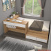 Modern Minimalist Single Bed Small Bedroom Tatami Bed Desk Combination Multifunctional Storage Bed Modern Minimalist Single Bed Small Bedroom Tatami Bed Desk Combination Multifunctional Storage Bed