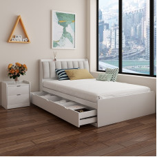 Modern Scandinavian Bedroom Storage for Single Bed 120cm Drawer for Adults Modern Scandinavian Bedroom Storage for Single Bed 120cm Drawer for Adults