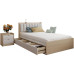 Modern Scandinavian Bedroom Storage for Single Bed 120cm Drawer for Adults Modern Scandinavian Bedroom Storage for Single Bed 120cm Drawer for Adults