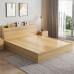 Double Bed High Storage 180cm for Small Apartment Rental Bed Economy Single Bed 150cm Double Bed High Storage 180cm for Small Apartment Rental Bed Economy Single Bed 150cm