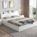 Double Bed High Storage 180cm for Small Apartment Rental Bed Economy Single Bed 150cm Double Bed High Storage 180cm for Small Apartment Rental Bed Economy Single Bed 150cm