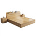 Double Bed High Storage 180cm for Small Apartment Rental Bed Economy Single Bed 150cm Double Bed High Storage 180cm for Small Apartment Rental Bed Economy Single Bed 150cm