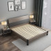 Nordic Modern Minimalist 180cm Double Bed Economy Solid Wood Bed for Rent With High Storage Bed Nordic Modern Minimalist 180cm Double Bed Economy Solid Wood Bed for Rent With High Storage Bed