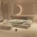 Minimalist Double Bed with Storage for Modern Bedroom Minimalist Double Bed with Storage for Modern Bedroom