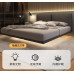 Italian Minimalist Hanging Bed New Cloth Art Luxury Modern Simple Nordic Double Master Bedroom Marriage Bed Italian Minimalist Hanging Bed New Cloth Art Luxury Modern Simple Nordic Double Master Bedroom Marriage Bed