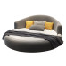 Double Bed Round Bed Wedding Bed Modern Minimalist Theme Hotel Couples Washable Master Bedroom for Small Home Double Bed Round Bed Wedding Bed Modern Minimalist Theme Hotel Couples Washable Master Bedroom for Small Home