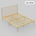 Iron Bed Double Single Princess European Simple Modern Bed Iron Frame Bed Rental House Iron Bed Double Single Princess European Simple Modern Bed Iron Frame Bed Rental House