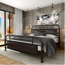 Modern Minimalistic Iron Bed Frame Single Double Luxury Bed Modern Minimalistic Iron Bed Frame Single Double Luxury Bed