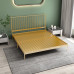 Iron Double150cm Frame Nordic Luxurious Simple Princess Rental House 180cm Single Child Bed Iron Double150cm Frame Nordic Luxurious Simple Princess Rental House 180cm Single Child Bed