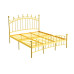 Nordic Iron Bed Modern Minimalist Luxury Apartment Bed Single or Double Nordic Iron Bed Modern Minimalist Luxury Apartment Bed Single or Double