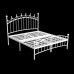 Nordic Iron Bed Modern Minimalist Luxury Apartment Bed Single or Double Nordic Iron Bed Modern Minimalist Luxury Apartment Bed Single or Double