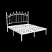 Nordic Iron Bed Modern Minimalist Luxury Apartment Bed Single or Double Nordic Iron Bed Modern Minimalist Luxury Apartment Bed Single or Double