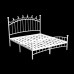 Nordic Iron Bed Modern Minimalist Luxury Apartment Bed Single or Double Nordic Iron Bed Modern Minimalist Luxury Apartment Bed Single or Double