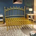 Nordic Iron Bed Modern Minimalist Luxury Apartment Bed Single or Double Nordic Iron Bed Modern Minimalist Luxury Apartment Bed Single or Double