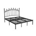 Nordic Iron Bed Modern Minimalist Luxury Apartment Bed Single or Double Nordic Iron Bed Modern Minimalist Luxury Apartment Bed Single or Double