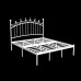 Nordic Iron Bed Modern Minimalist Luxury Apartment Bed Single or Double Nordic Iron Bed Modern Minimalist Luxury Apartment Bed Single or Double