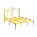 Nordic Iron Bed Modern Minimalist Luxury Apartment Bed Single or Double Nordic Iron Bed Modern Minimalist Luxury Apartment Bed Single or Double