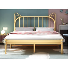 European Iron Bed Children Single Double Princess Bed Modern Minimalist Apartment European Iron Bed Children Single Double Princess Bed Modern Minimalist Apartment