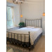 European Adult Iron Bed Double Bed 180cm 150cm Single Bed Modern Minimalist 120cm Children Princess Bed