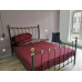 European Adult Iron Bed Double Bed 180cm 150cm Single Bed Modern Minimalist 120cm Children Princess Bed