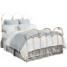 Vintage White Iron Bed Double Bed Palace Style Main Bedroom Vintage White Iron Bed Double Bed Palace Style Main Bedroom