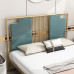 Modern Minimalist Luxury Stainless Steel 150cm Double Bed with Mattress Single Iron Frame Bed Modern Minimalist Luxury Stainless Steel 150cm Double Bed with Mattress Single Iron Frame Bed