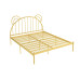 Modern Minimalist Nordic Bear Ears Princess Iron Bed Double Modern Minimalist Nordic Bear Ears Princess Iron Bed Double