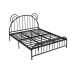 Modern Minimalist Nordic Bear Ears Princess Iron Bed Double Modern Minimalist Nordic Bear Ears Princess Iron Bed Double