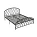 Nordic Modern Minimalist Ecofriendly Iron Bed Luxury Wealth Bed Single Double