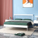 Iron Double Bed 180cm Light Luxury Nordic Modern Simplistic Single Child Bed Iron Frame Bed Extra Thickening and Reinforcing Iron Double Bed 180cm Light Luxury Nordic Modern Simplistic Single Child Bed Iron Frame Bed Extra Thickening and Reinforcing