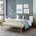 Scandinavian Modern Minimalist Silent Iron Princess Bed 120cm Double Bed Iron Frame Bed Iron Bed Scandinavian Modern Minimalist Silent Iron Princess Bed 120cm Double Bed Iron Frame Bed Iron Bed