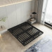 Minimalist Iron Bed Frame for Master Bedroom