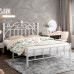 European Iron Bed Child Girl Princess Bed Modern Minimalist Twin Bed Rental Apartment 150cm Iron Bed European Iron Bed Child Girl Princess Bed Modern Minimalist Twin Bed Rental Apartment 150cm Iron Bed