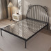 Children Stainless Steel Bed 120cm Single Modern Minimalist 180cm Double Bed Frame Ecofriendly Noniron Bed Customization Children Stainless Steel Bed 120cm Single Modern Minimalist 180cm Double Bed Frame Ecofriendly Noniron Bed Customization
