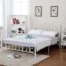 Modern Minimalistic Iron Bed Princess Iron Bed Meters Single Bed for Kids Meters Double Bed Iron Frame Bed Modern Minimalistic Iron Bed Princess Iron Bed Meters Single Bed for Kids Meters Double Bed Iron Frame Bed