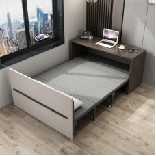 Multifunctional Folding Bed Small Apartment Murphy Bed Office Nap Wall Bed All in One Desk Invisible Bed