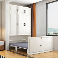 Modern Minimalist Balcony Folding Bed for Small Spaces Modern Minimalist Balcony Folding Bed for Small Spaces