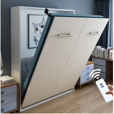 Electric Folding Hidden Bed Cabinet for Small Spaces