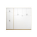Multifunctional Invisible Bed Small Household Foldable Single and Double Wall Bed with Multiple Spaces