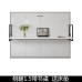 Multifunctional Invisible Wallbed Murphy Foldable Electric Desk Hardware Luxury Flip Bed